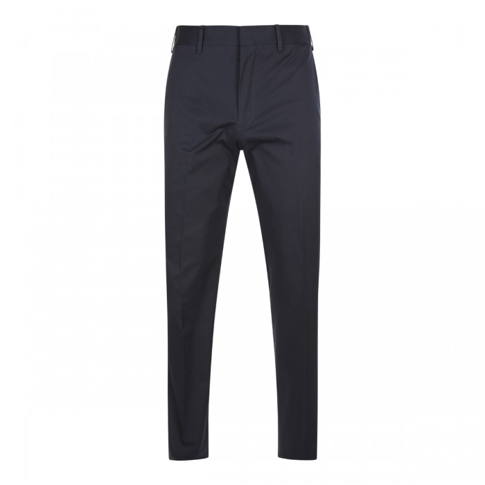 Navy Cotton Pants