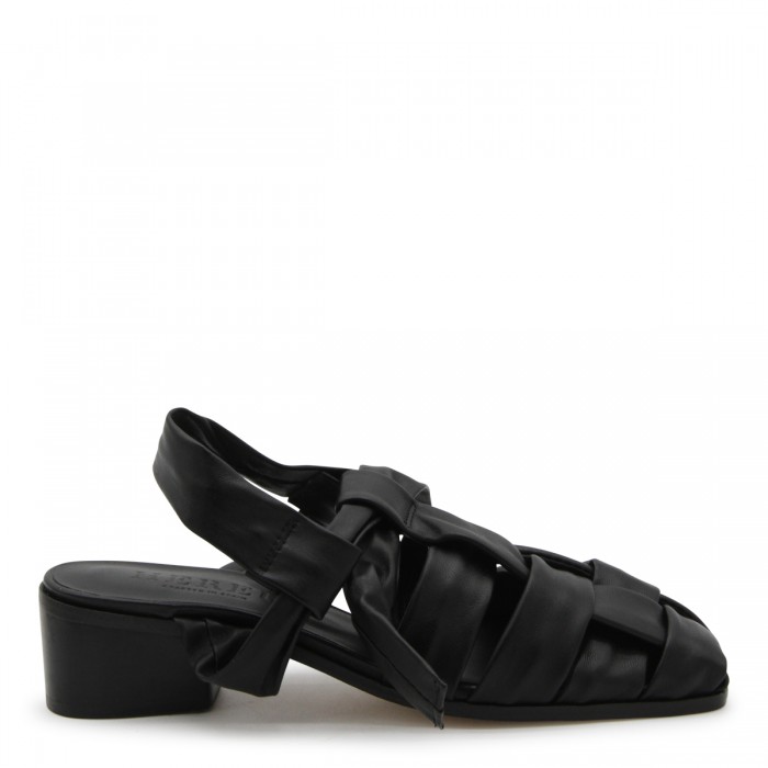 Women's Criss Cross Sandal, Luxurious Leather Slides