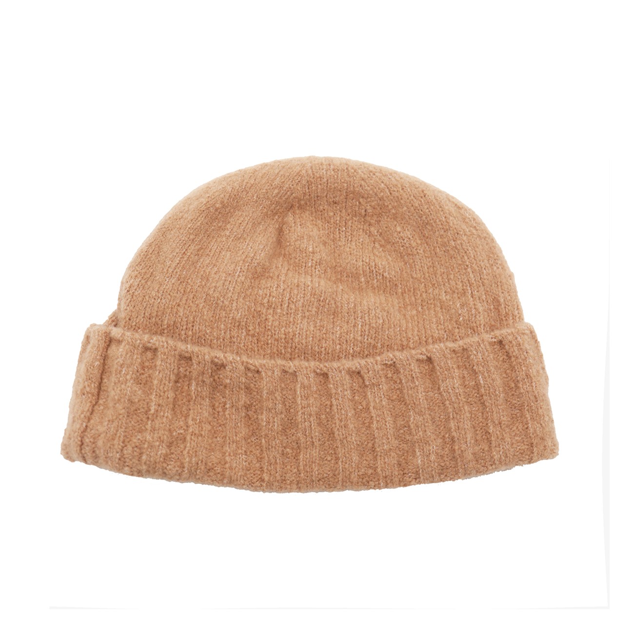 Camel wool hat on sale