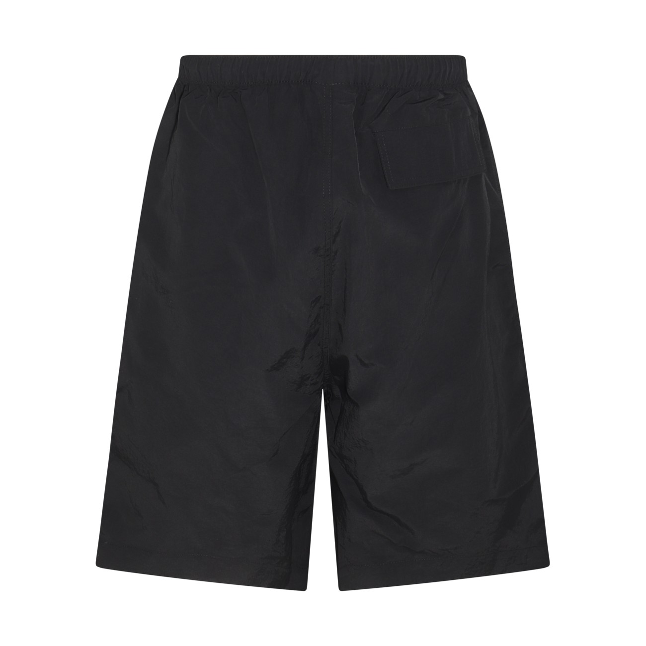 BLACK TRACK SHORTS